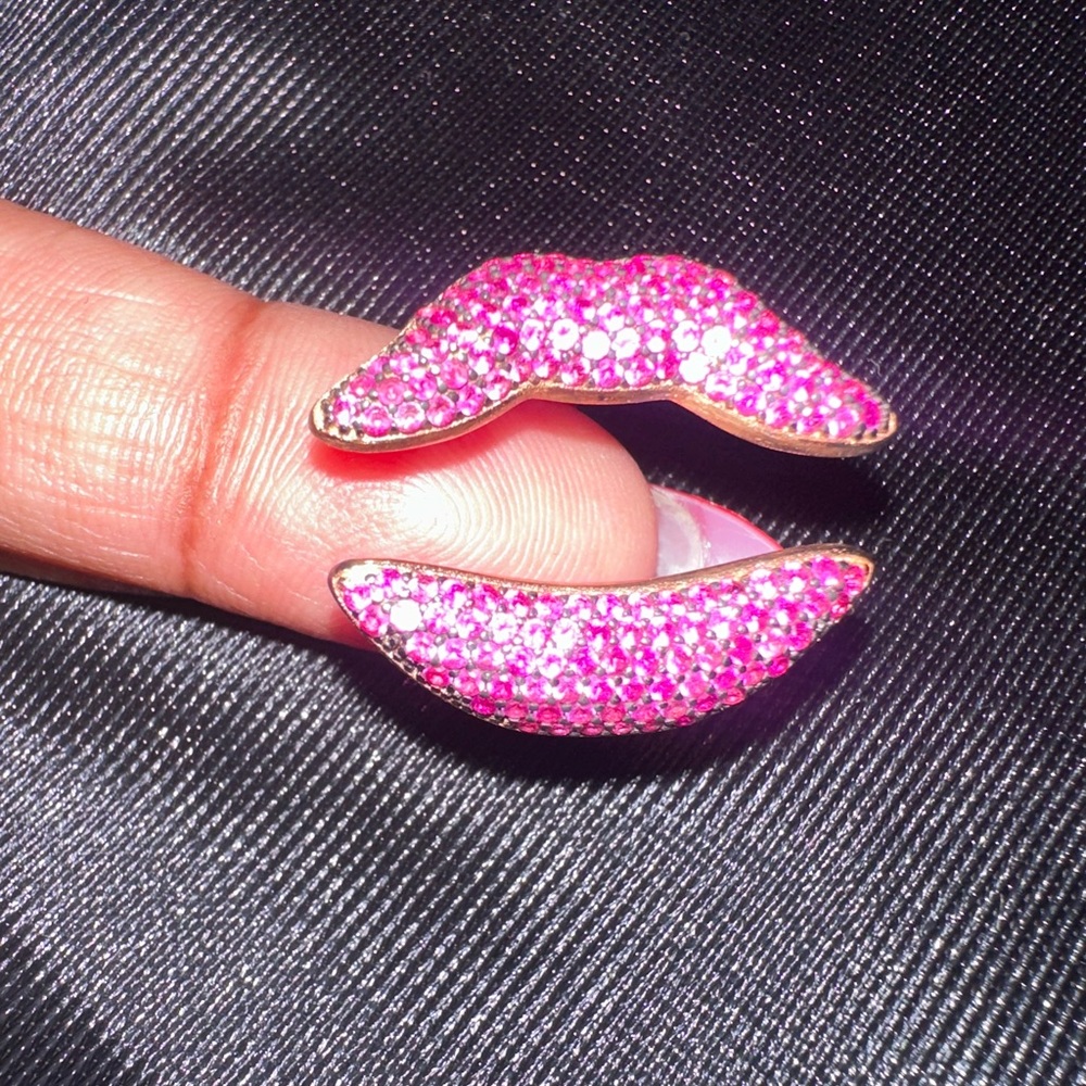 LATELITA KISS ME LIPS RING ROSEGOLD - Picture 10 of 15